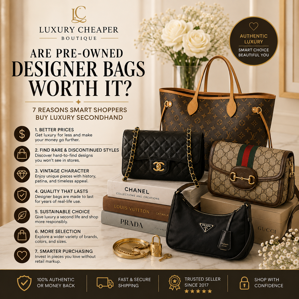 Are Pre-Owned Designer Bags Worth It? 7 Reasons Smart Shoppers Buy Luxury Secondhand